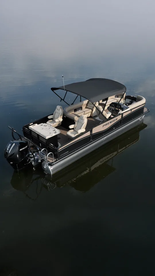 Premier Pontoons on the water at Ugly John's, professional photo 3